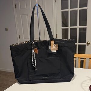 Extra large reversible tote bag